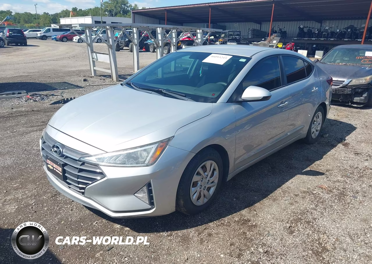 2019 Hyundai Elantra Se VIN:5NPD74LF2KH424256 - 2