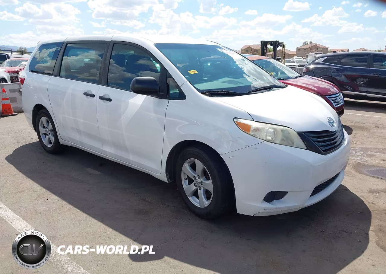 2015 Toyota Sienna L 7 Passenger VIN:5TDZK3DC9FS548706 - 1