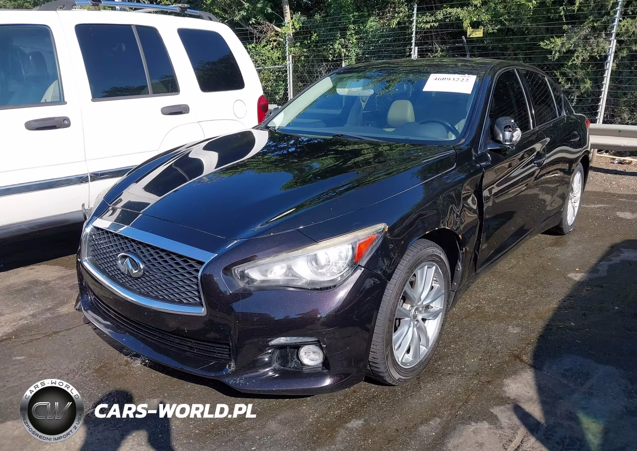 2014 Infiniti Q50 Premium VIN:JN1BV7AR6EM687777 - 2