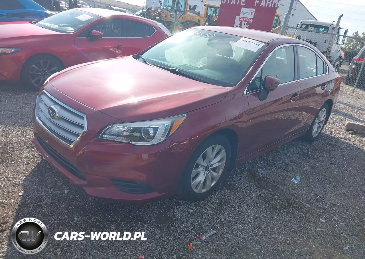 2016 Subaru Legacy 2.5I Premium VIN:4S3BNBC61G3054325 - 2