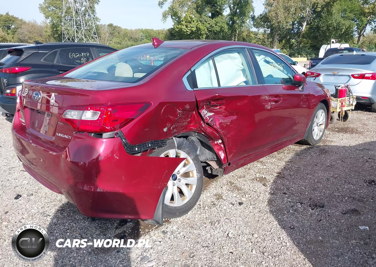 2016 Subaru Legacy 2.5I Premium VIN:4S3BNBC61G3054325 - 4