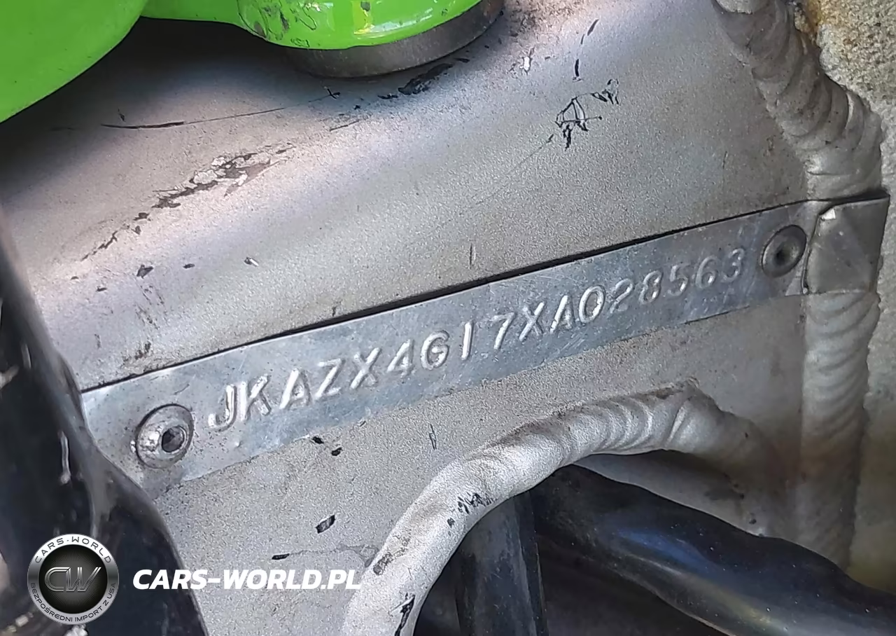 1999 Kawasaki Zx600 G VIN:JKAZX4G17XA028563 - 10