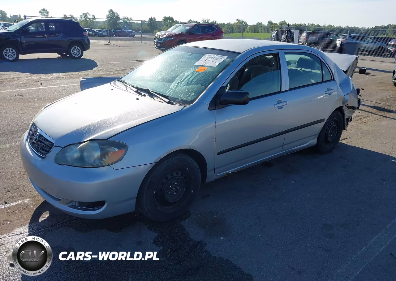 2007 Toyota Corolla Ce VIN:JTDBR32E570125188 - 2