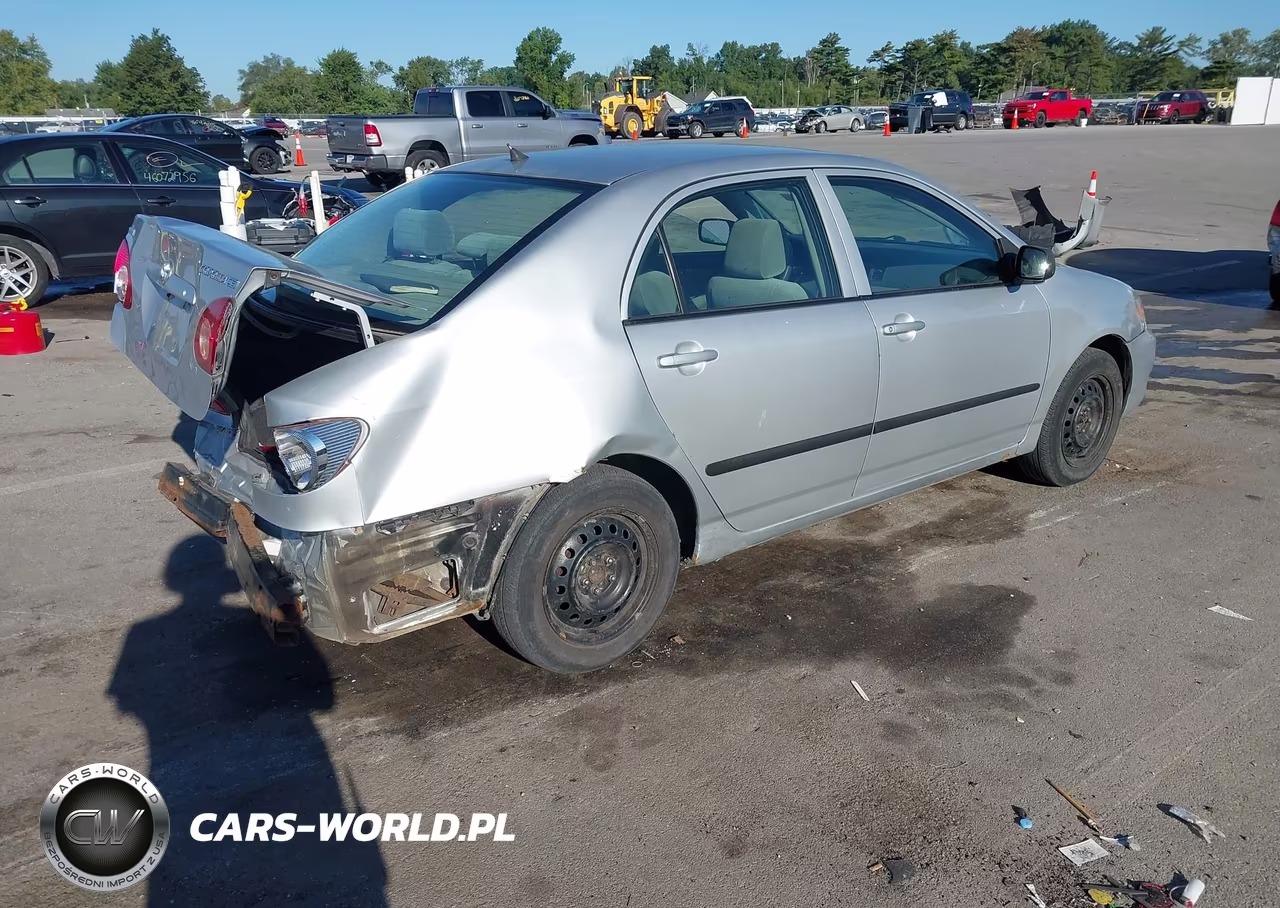 2007 Toyota Corolla Ce VIN:JTDBR32E570125188 - 4
