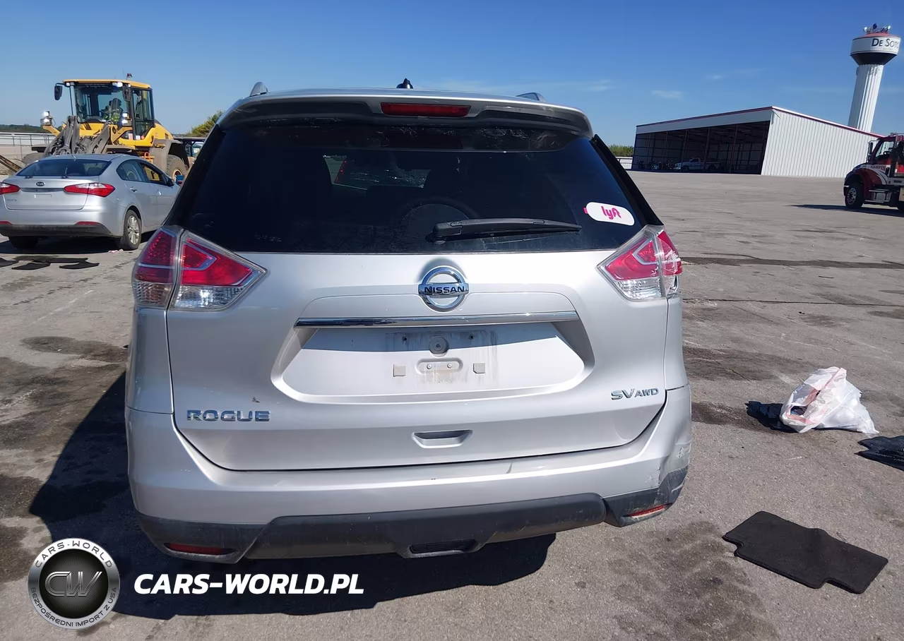 2016 Nissan Rogue Sv VIN:KNMAT2MV7GP596433 - 16