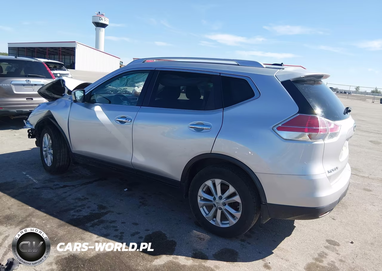 2016 Nissan Rogue Sv VIN:KNMAT2MV7GP596433 - 3