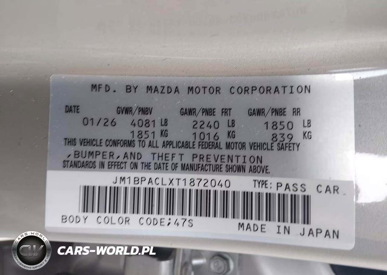 2026 Mazda Mazda3 2.5 S Preferred VIN:JM1BPACLXT1872040 - 9