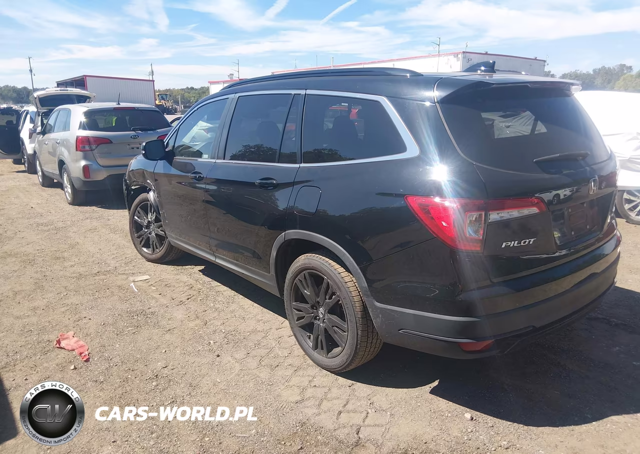 2022 Honda Pilot 2Wd Special Edition VIN:5FNYF5H29NB019515 - 3