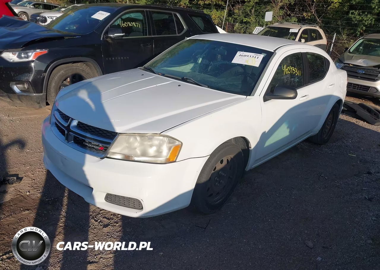 2014 Dodge Avenger Se VIN:1C3CDZAB6EN126383 - 2