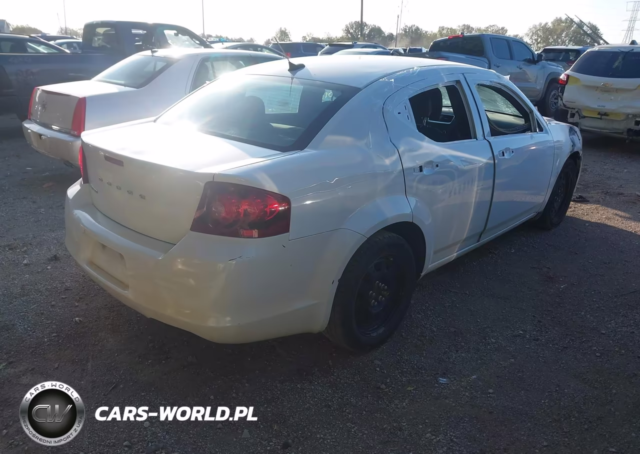 2014 Dodge Avenger Se VIN:1C3CDZAB6EN126383 - 4