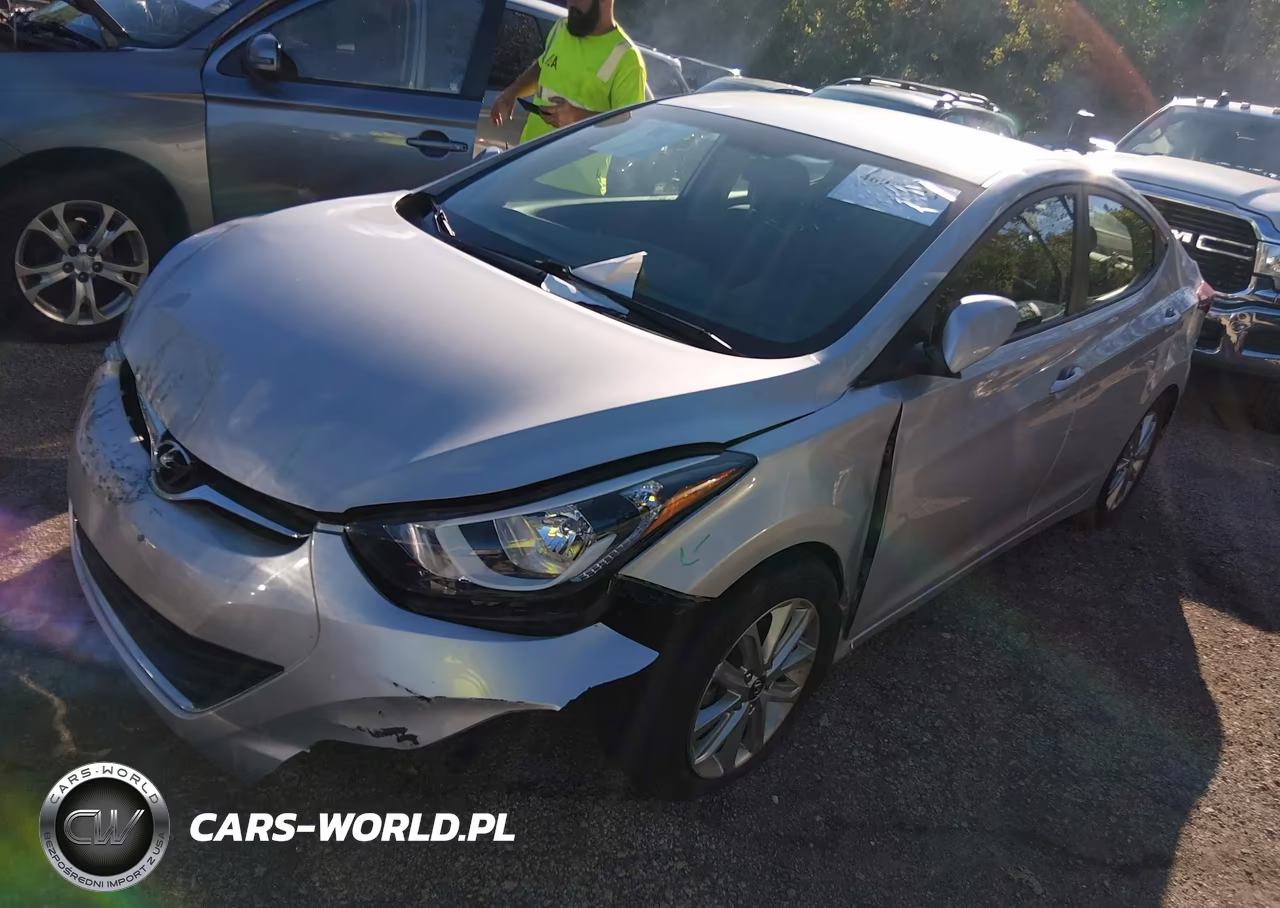 2015 Hyundai Elantra Se VIN:KMHDH4AE3FU414835 - 2