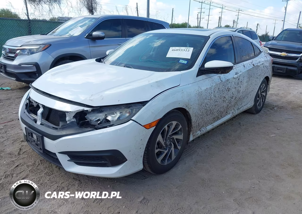 2018 Honda Civic Ex VIN:2HGFC2F70JH542571 - 2
