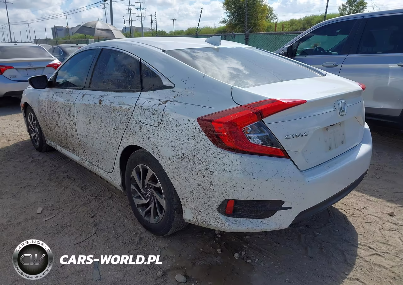 2018 Honda Civic Ex VIN:2HGFC2F70JH542571 - 3