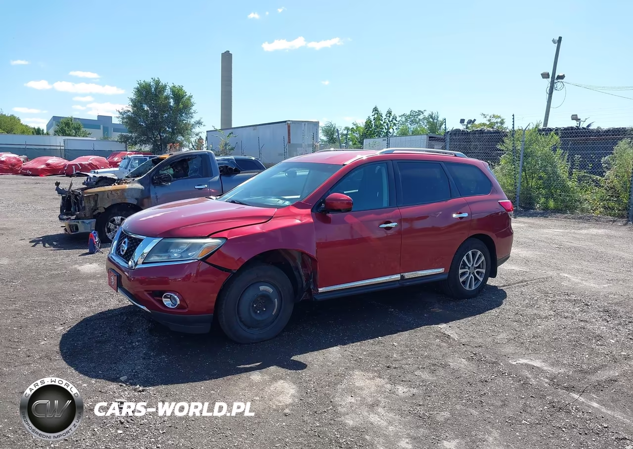 2015 Nissan Pathfinder Sl VIN:5N1AR2MM1FC609216 - 2