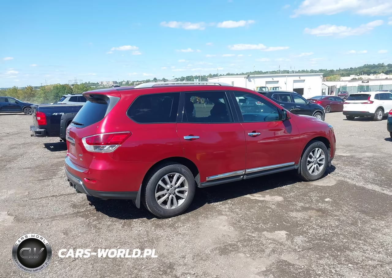 2015 Nissan Pathfinder Sl VIN:5N1AR2MM1FC609216 - 4