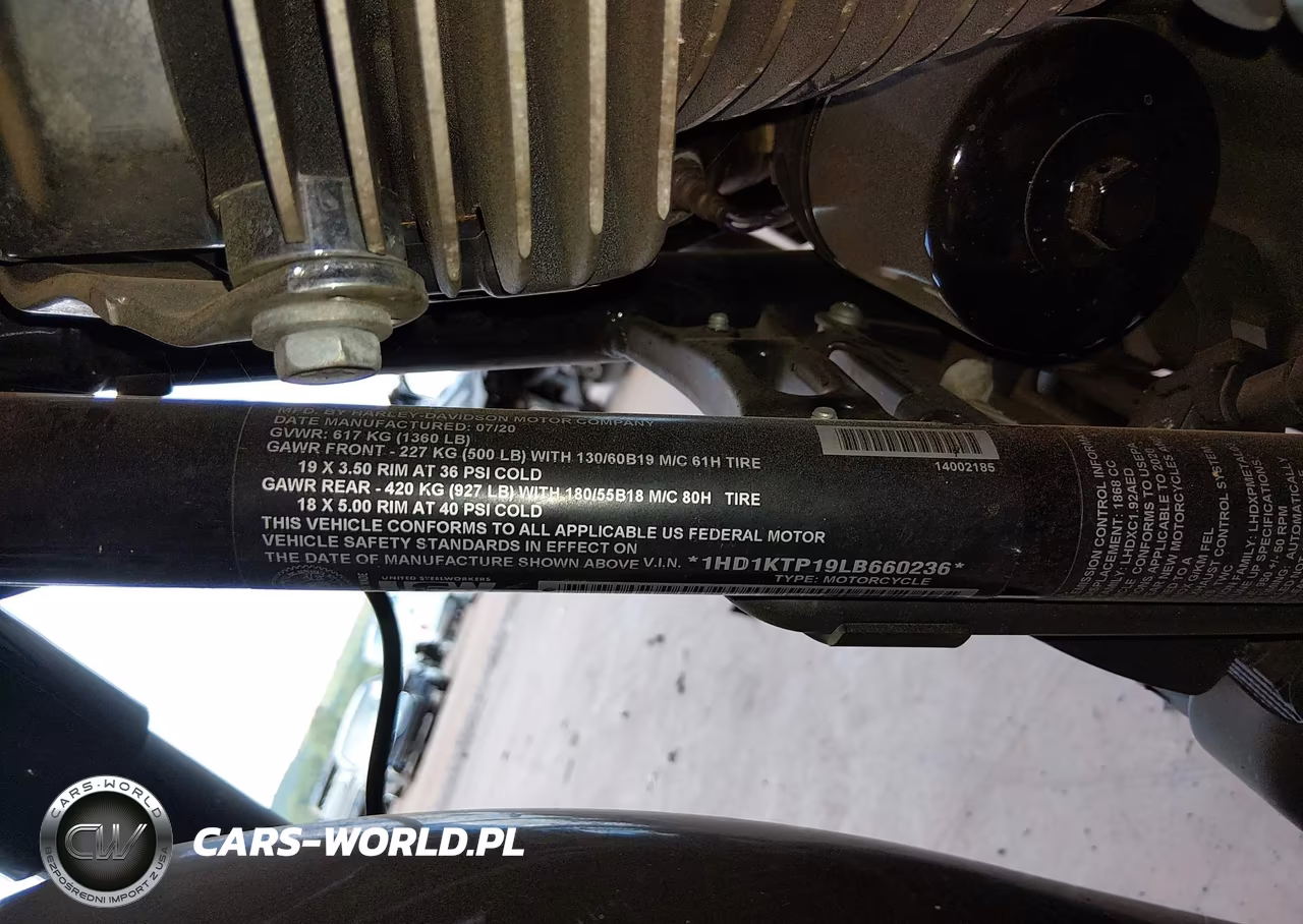 2020 Harley-Davidson Fltrxs VIN:1HD1KTP19LB660236 - 10