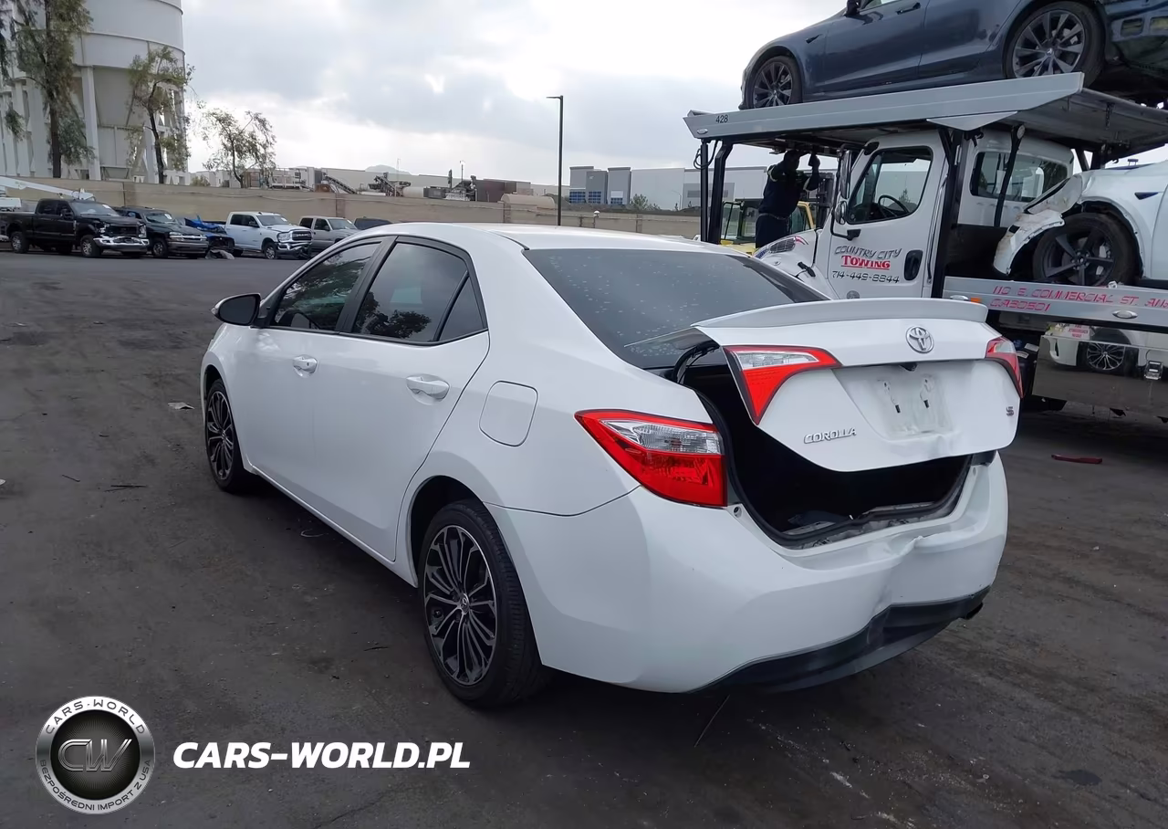 2014 Toyota Corolla S Plus VIN:5YFBURHE3EP163076 - 3