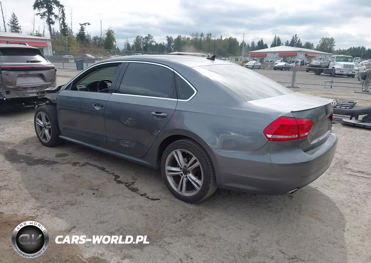 2015 Volkswagen Passat 2.0L Tdi Se VIN:1VWBV7A30FC045858 - 3