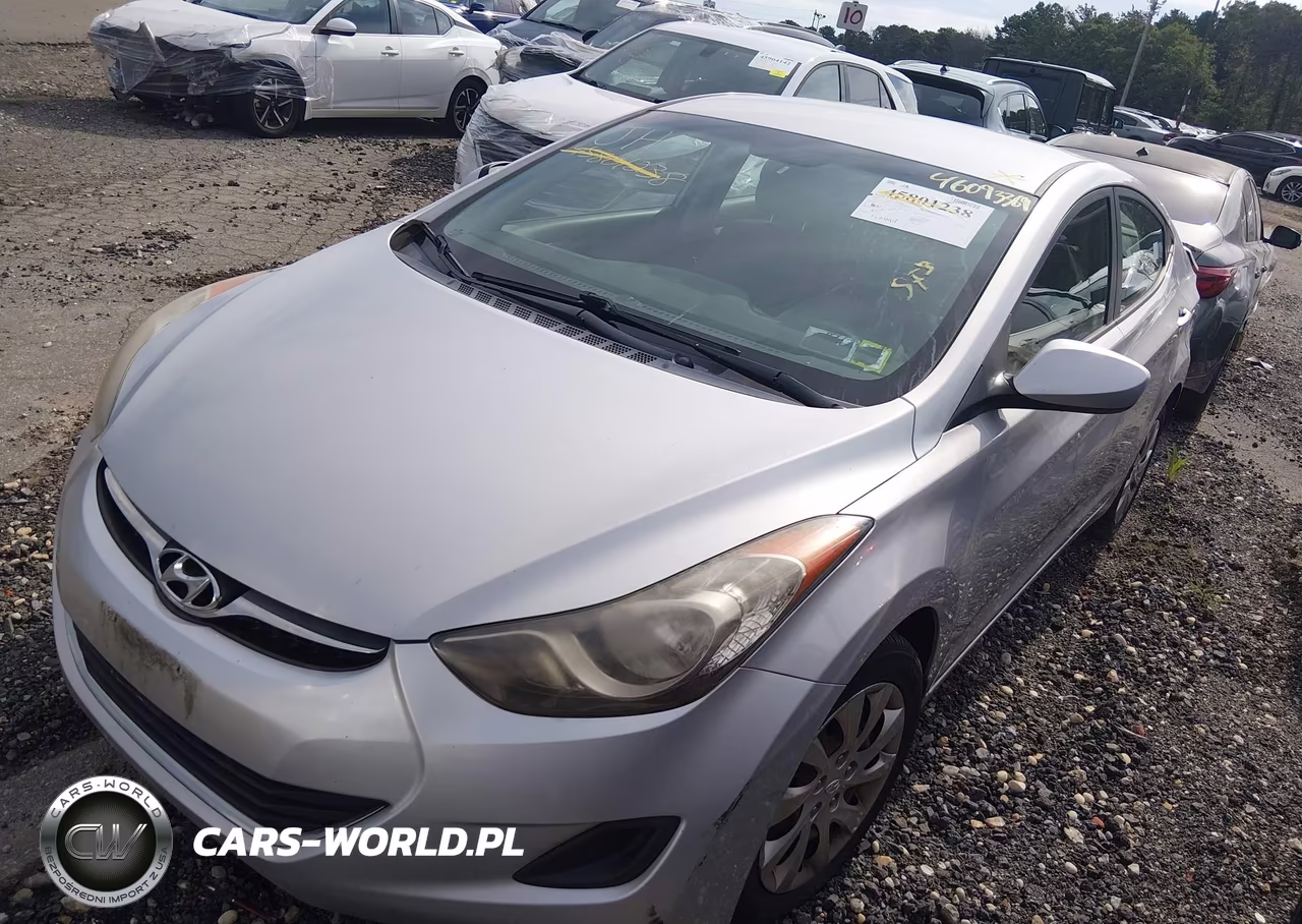 2013 Hyundai Elantra Gls VIN:KMHDH4AE7DU626070 - 2