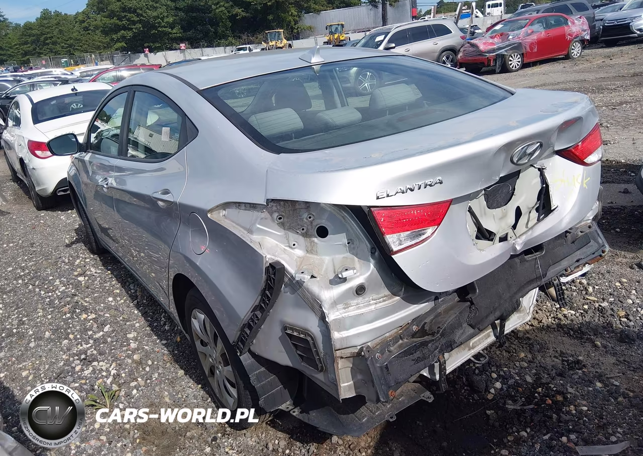 2013 Hyundai Elantra Gls VIN:KMHDH4AE7DU626070 - 3