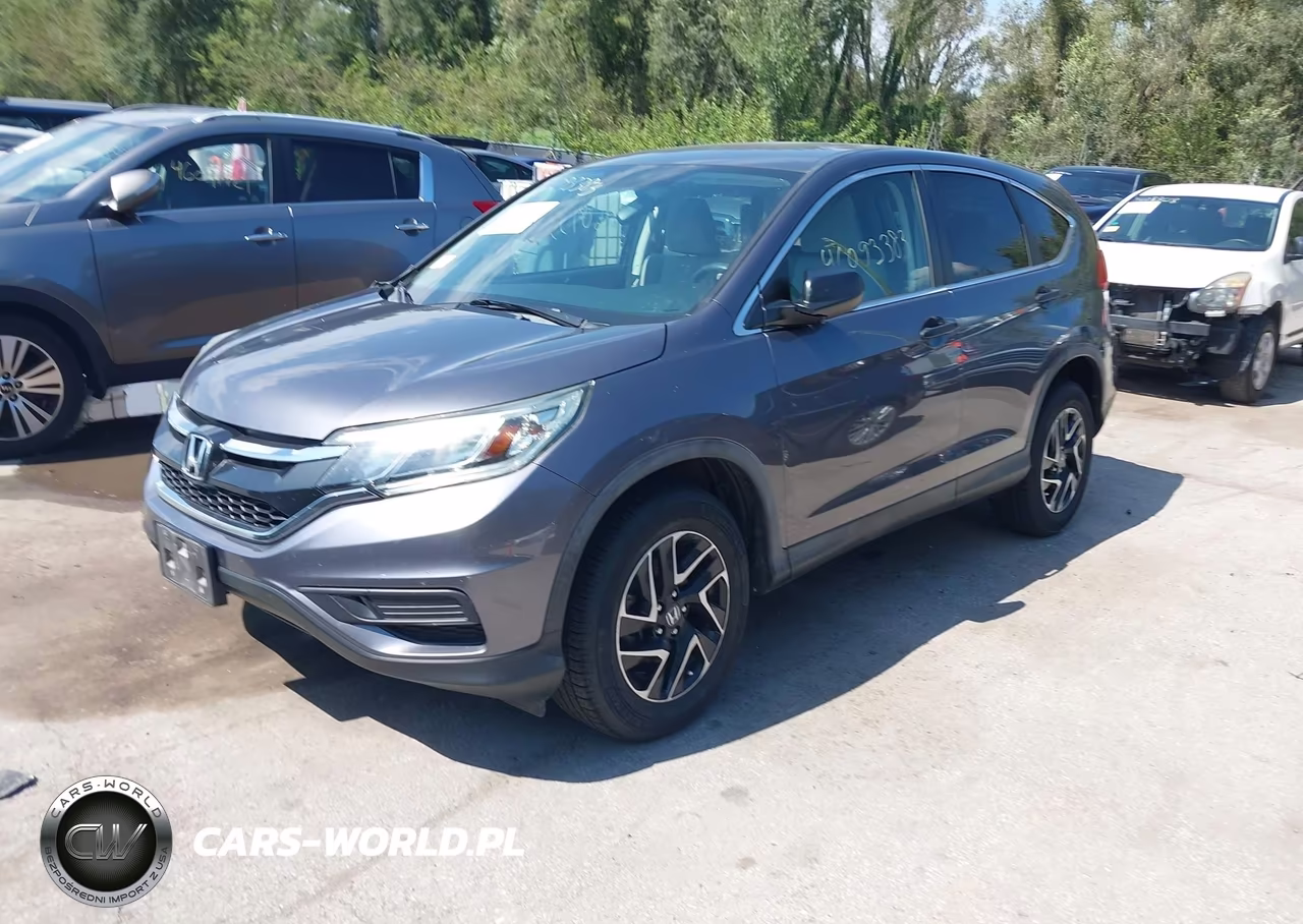 2016 Honda Cr-V Se VIN:5J6RM4H47GL073363 - 2