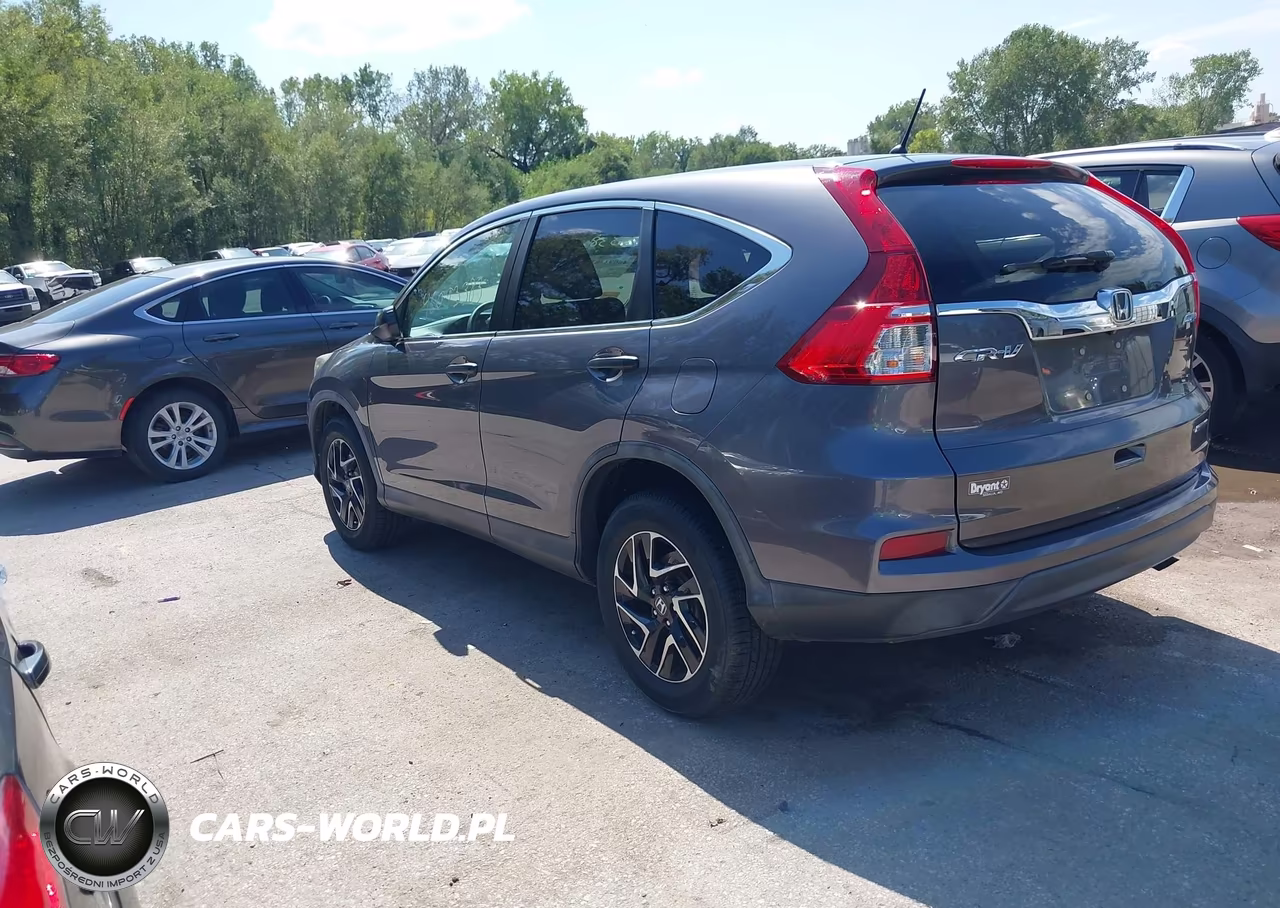 2016 Honda Cr-V Se VIN:5J6RM4H47GL073363 - 3