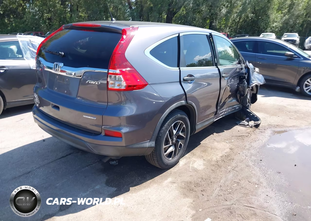 2016 Honda Cr-V Se VIN:5J6RM4H47GL073363 - 4