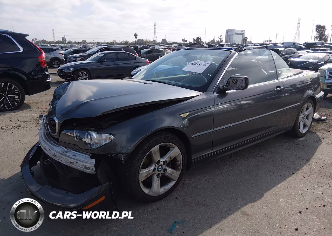 2005 BMW 325Ci VIN:WBABW33405PL36539 - 2