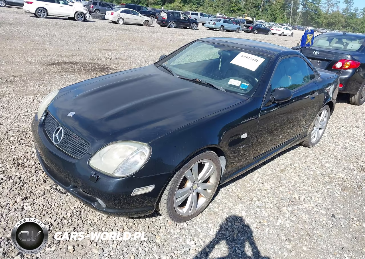 2000 Mercedes-Benz Slk 230 Kompressor VIN:WDBKK47F2YF146525 - 2