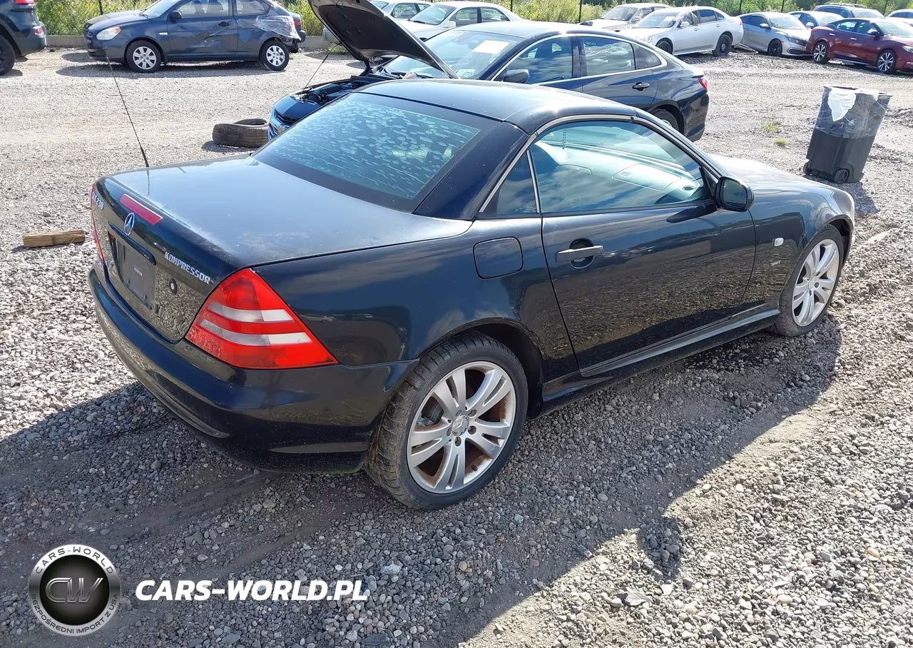 2000 Mercedes-Benz Slk 230 Kompressor VIN:WDBKK47F2YF146525 - 4
