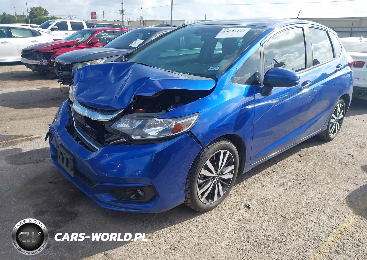 2019 Honda Fit Ex VIN:3HGGK5H88KM701189 - 2