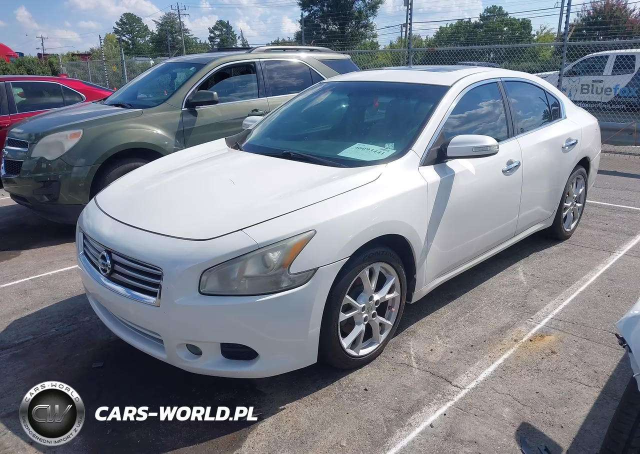 2012 Nissan Maxima 3.5 Sv VIN:1N4AA5AP1CC852781 - 2
