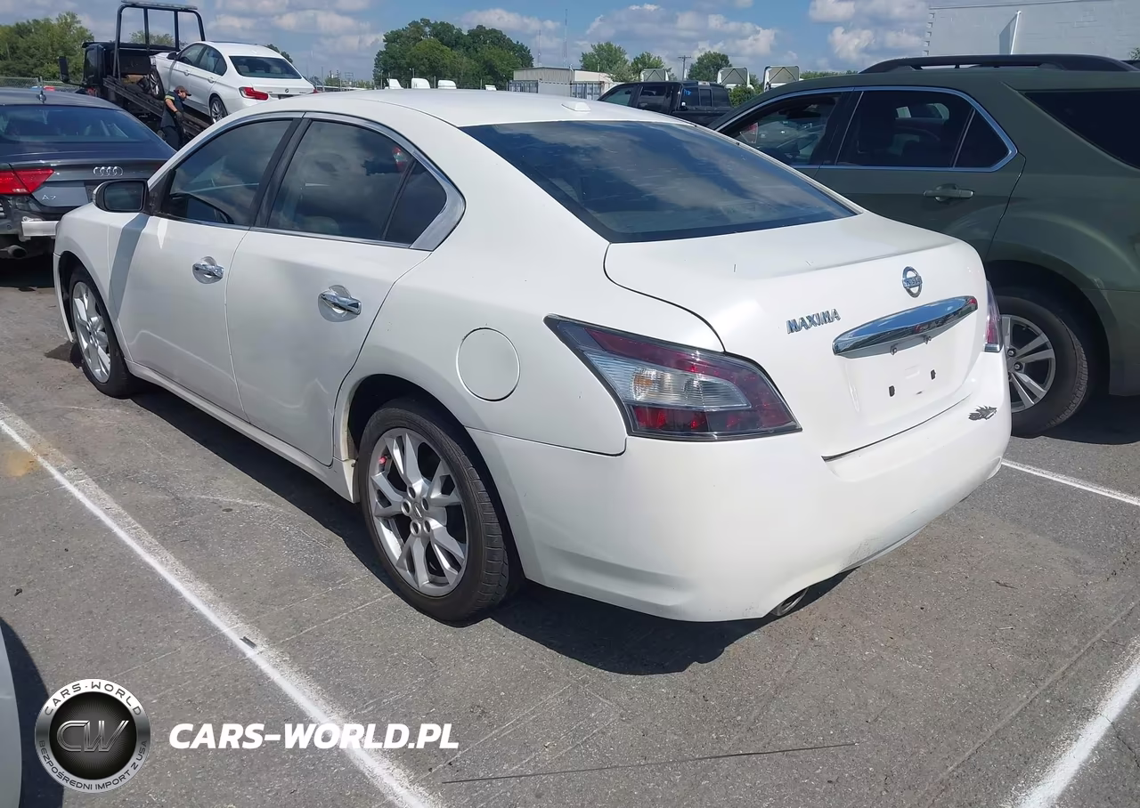 2012 Nissan Maxima 3.5 Sv VIN:1N4AA5AP1CC852781 - 3