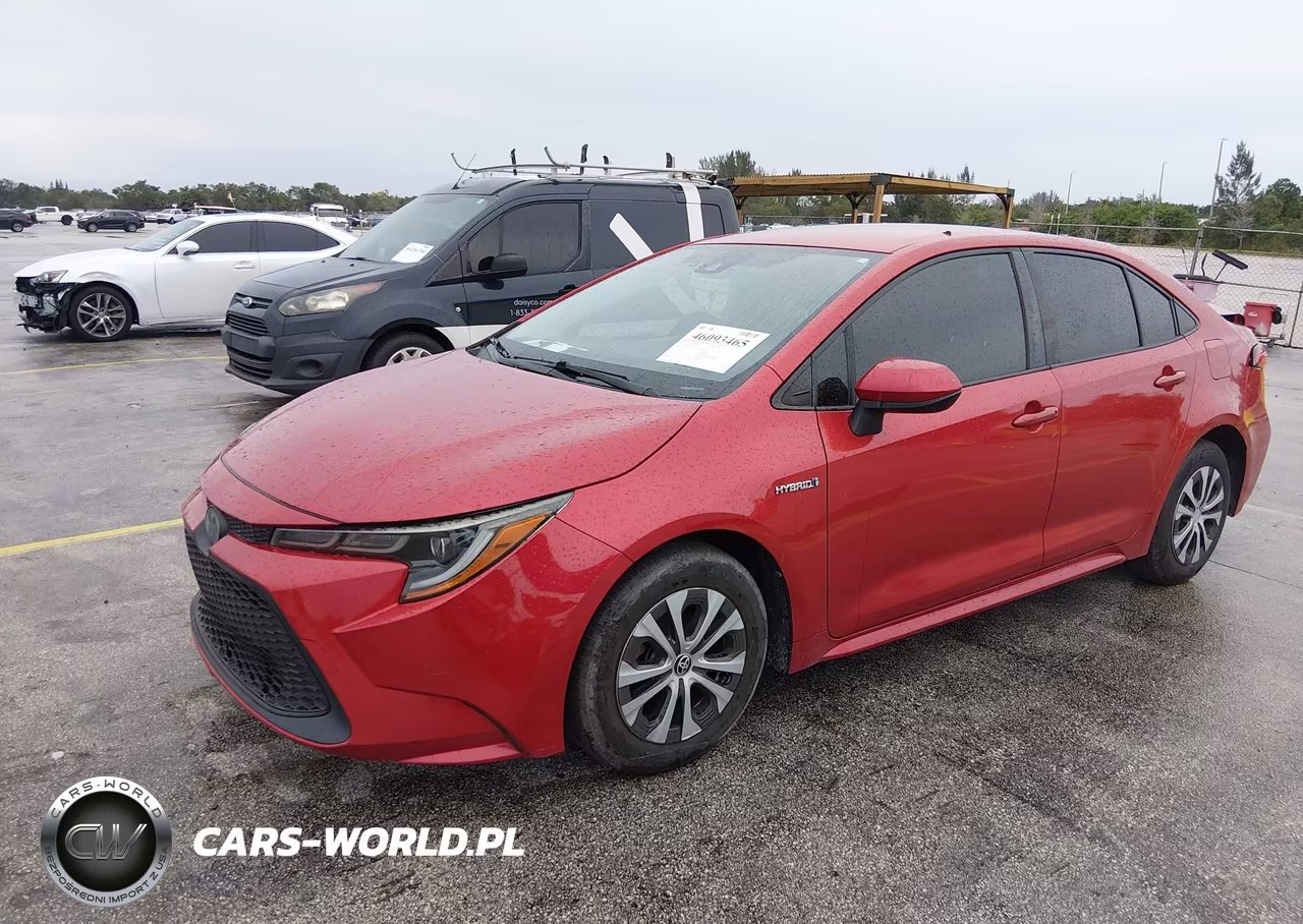 2020 Toyota Corolla Hybrid Le VIN:JTDEBRBE0LJ010961 - 2