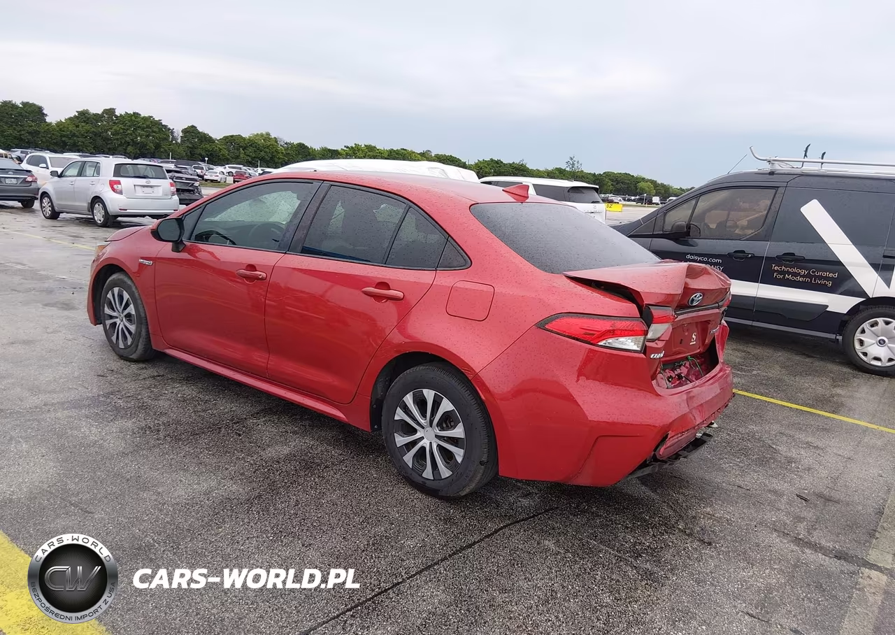2020 Toyota Corolla Hybrid Le VIN:JTDEBRBE0LJ010961 - 3