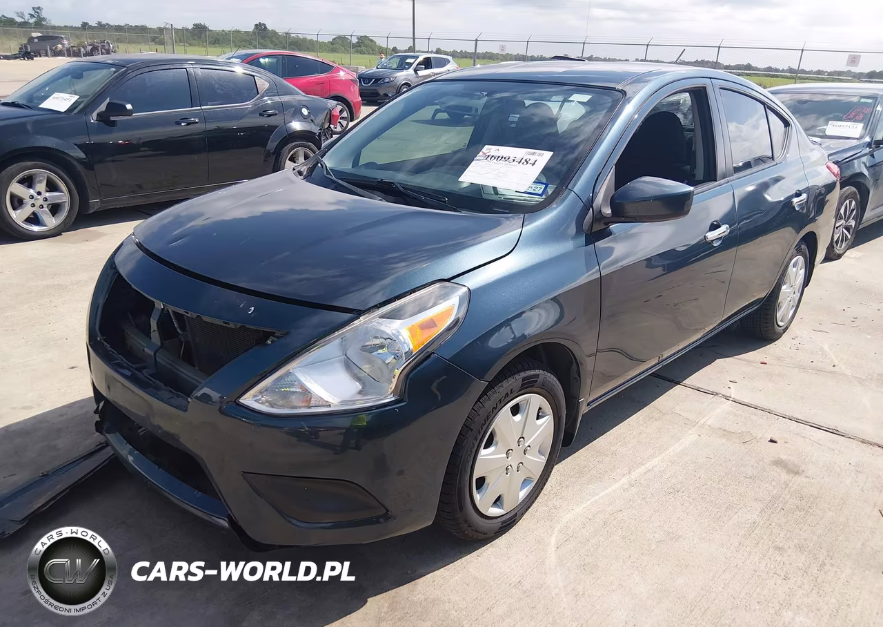 2017 Nissan Versa 1.6 Sv VIN:3N1CN7AP8HL862533 - 2