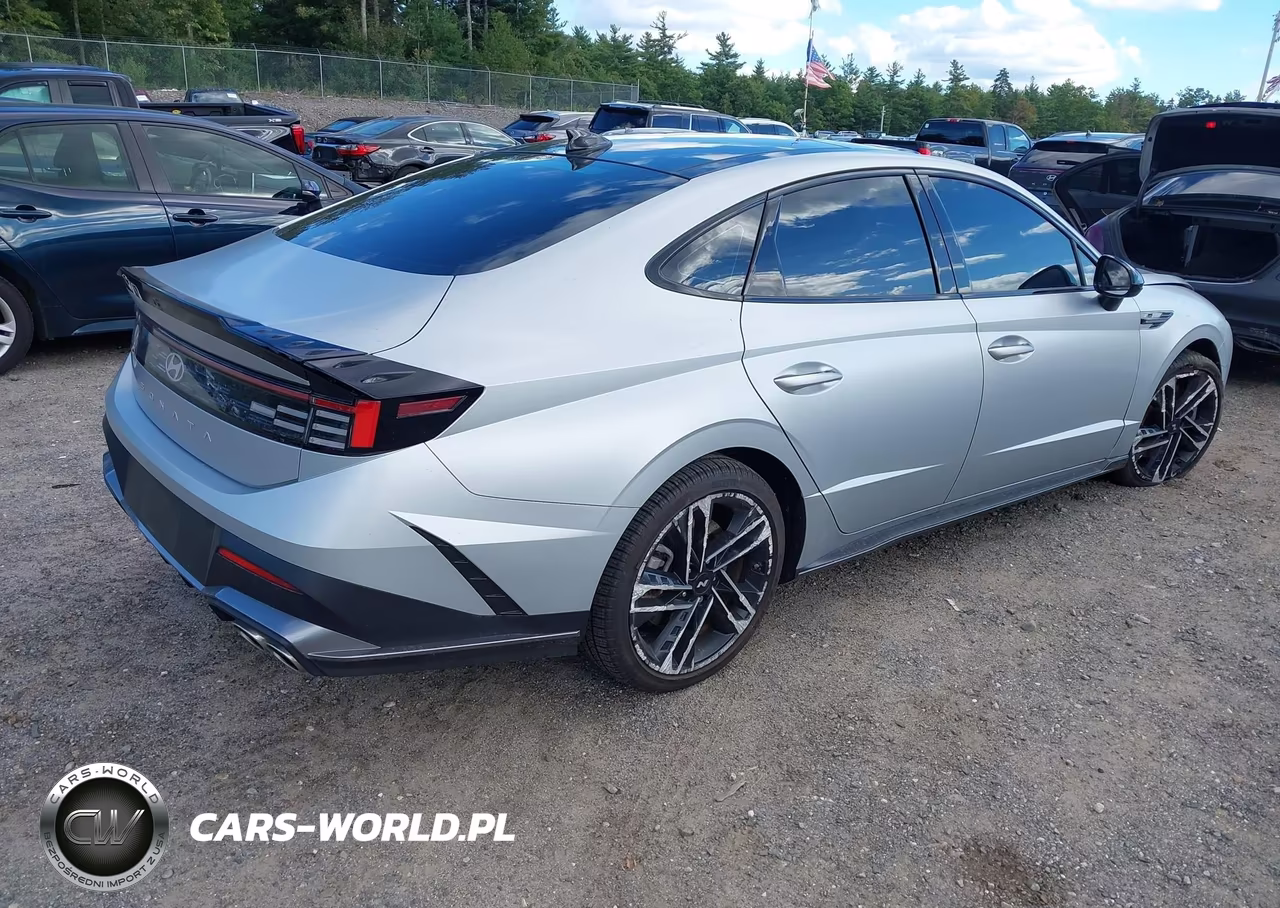 2025 Hyundai Sonata N Line VIN:KMHL54JC5SA503076 - 4