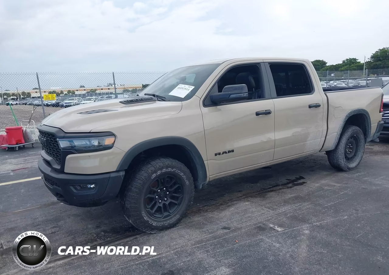 2025 Ram 1500 Rebel 4X4 5'7 Box VIN:1C6SRFLP8SN660438 - 2