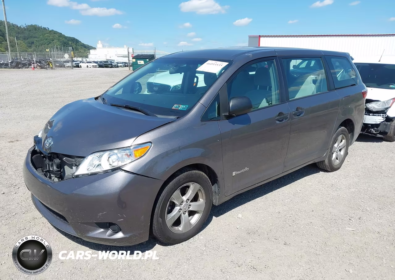 2017 Toyota Sienna L 7 Passenger VIN:5TDZZ3DC2HS889850 - 2