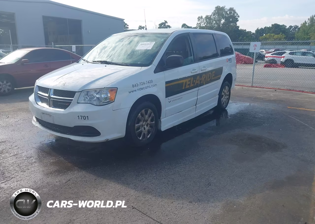 2017 Dodge Grand Caravan Se VIN:2C7WDGBG4HR664887 - 2