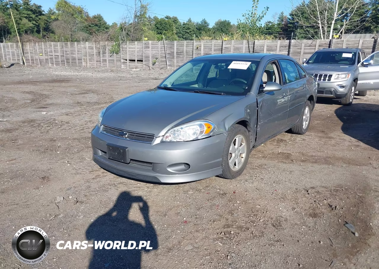 2008 Chevrolet Impala Lt VIN:2G1WT55N389184539 - 2