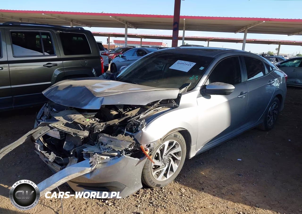 2016 Honda Civic Ex VIN:2HGFC2F75GH513057 - 2