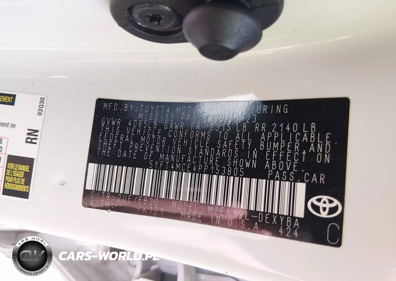 2023 Toyota Corolla Xse VIN:5YFT4MCE4PP153805 - 9