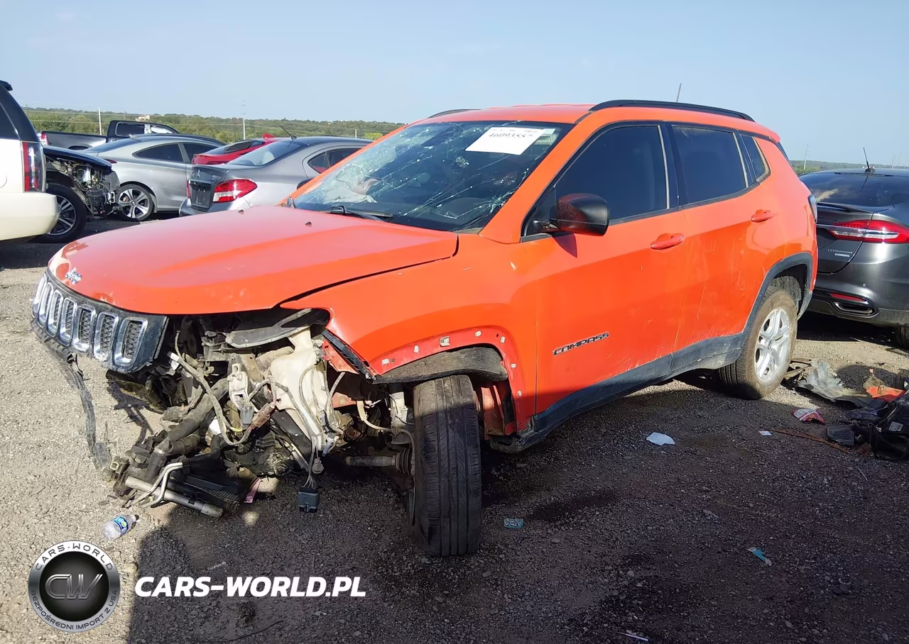 2018 Jeep Compass Sport 4X4 VIN:3C4NJDABXJT342943 - 2