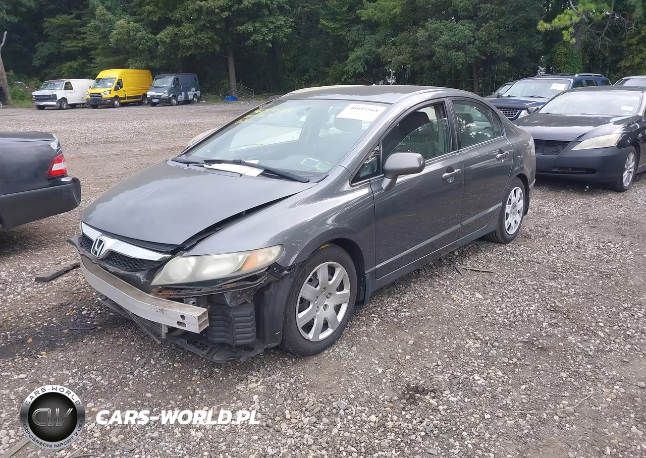 2010 Honda Civic Lx VIN:2HGFA1F56AH325637 - 2
