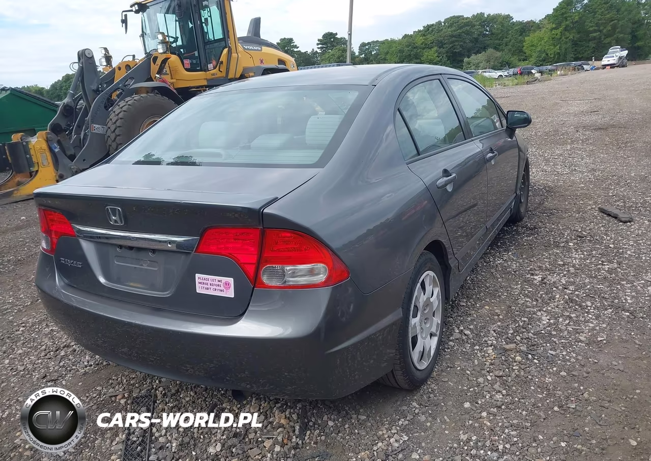 2010 Honda Civic Lx VIN:2HGFA1F56AH325637 - 4
