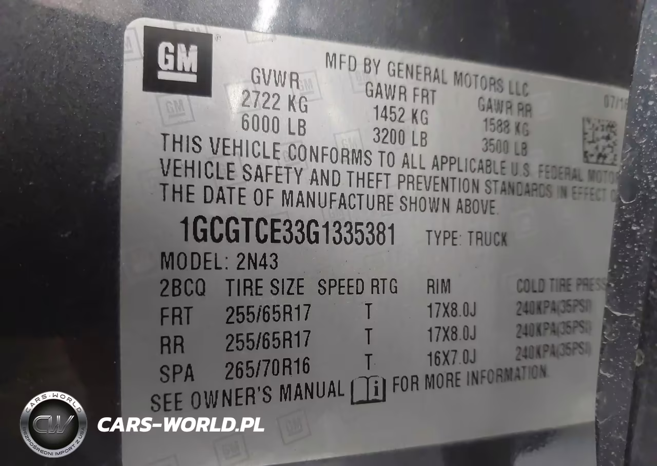 2016 Chevrolet Colorado Lt VIN:1GCGTCE33G1335381 - 9