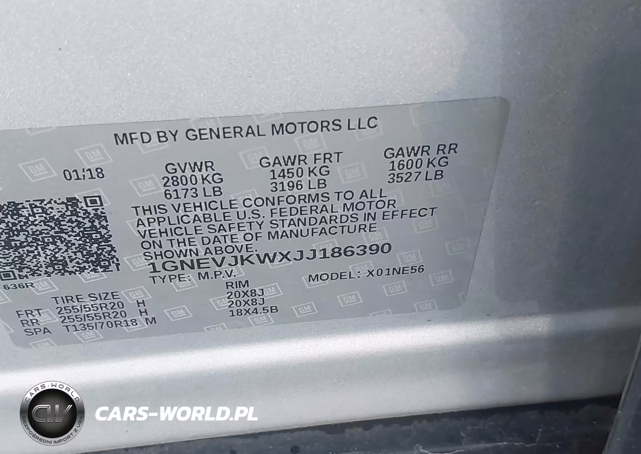 2018 Chevrolet Traverse Premier VIN:1GNEVJKWXJJ186390 - 9