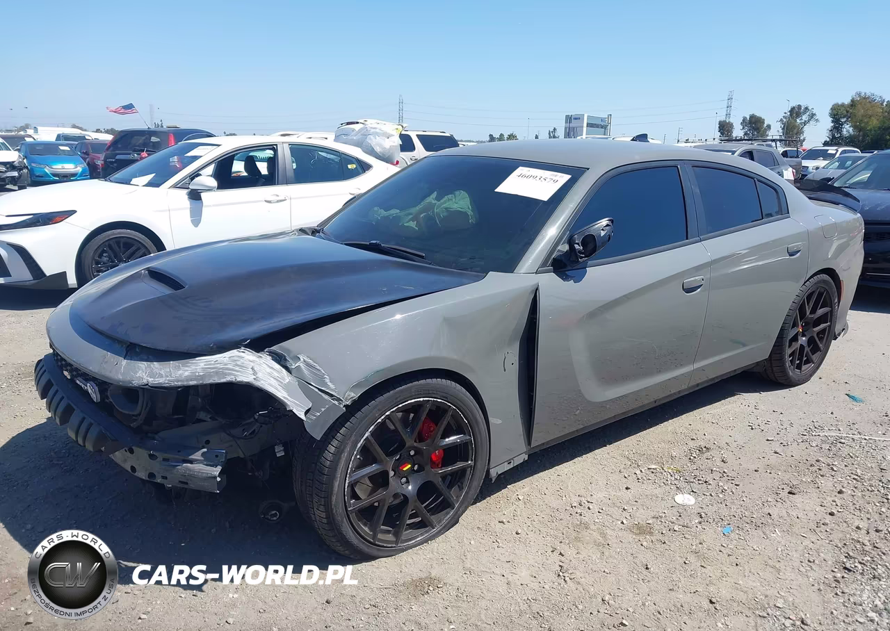 2017 Dodge Charger R-T Scat Pack Rwd VIN:2C3CDXGJ1HH515626 - 2