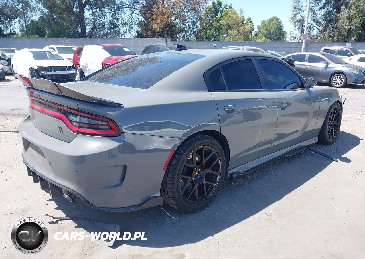 2017 Dodge Charger R-T Scat Pack Rwd VIN:2C3CDXGJ1HH515626 - 4